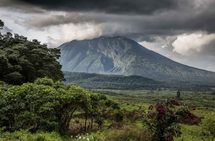 Virunga Mountains of Congo